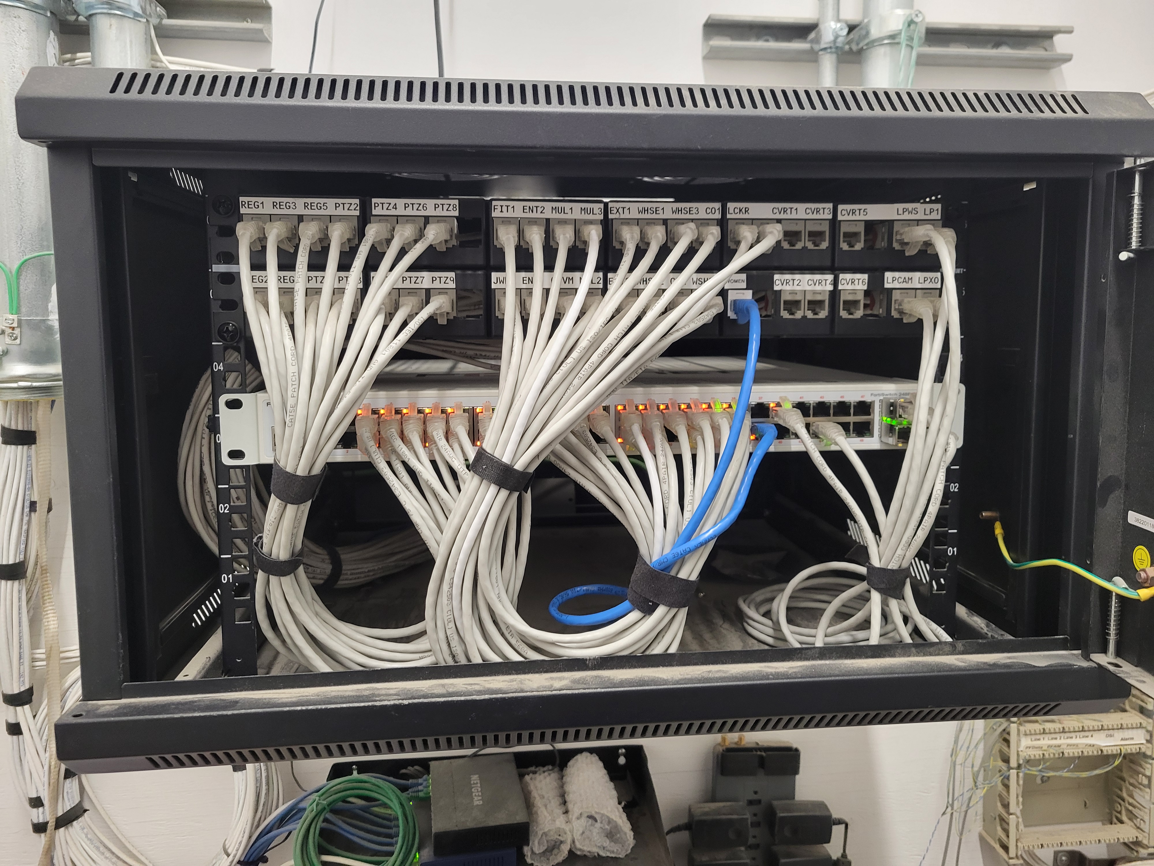 Network Rack Installation