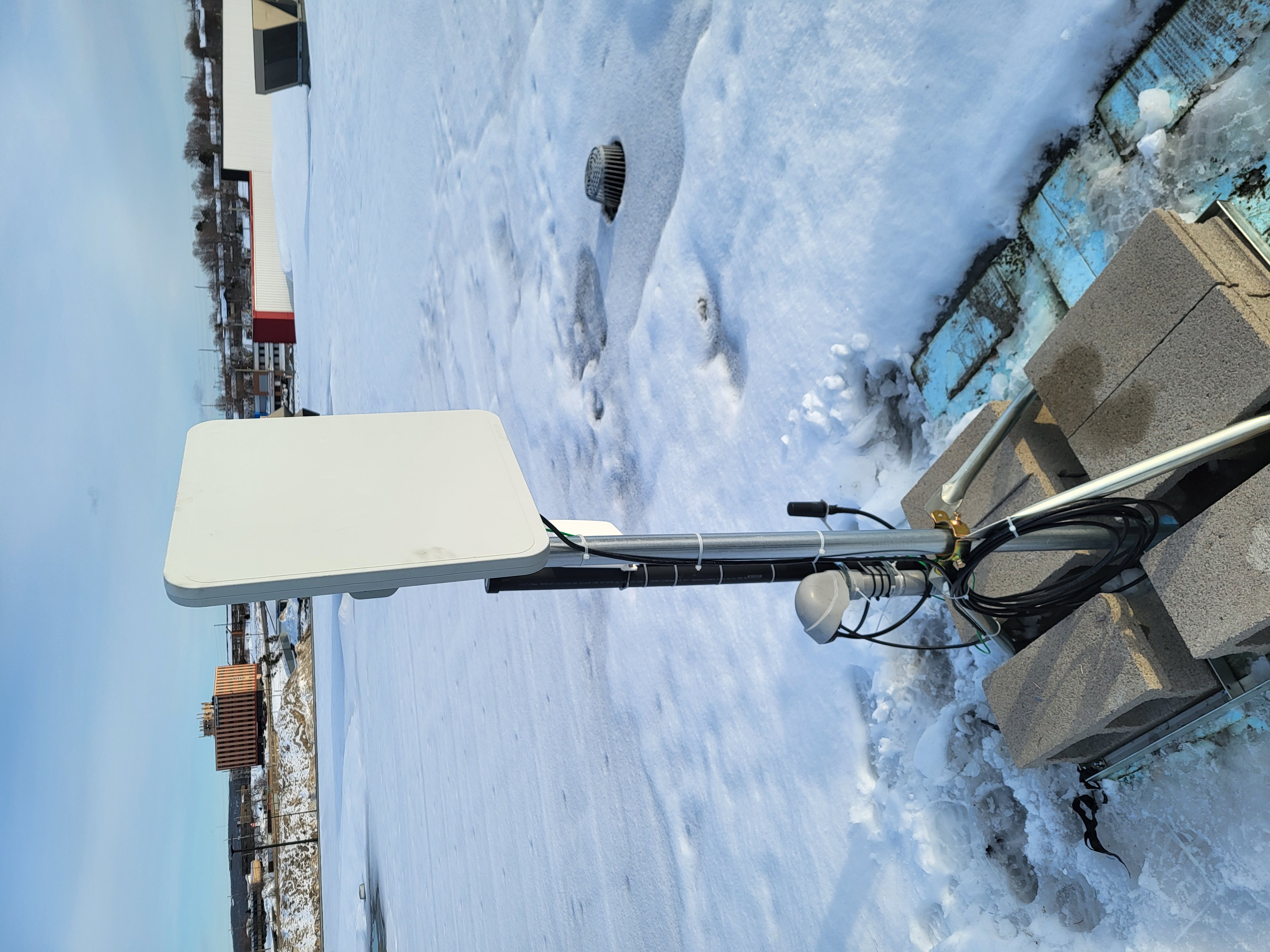 Outdoor WiFi Access Point Installation